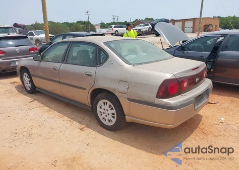 2002 Chevrolet Impala из США, поврежденный, VIN 2G1WF52E129147766